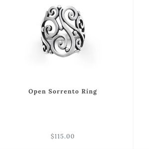 James Avery Open Sorrento Ring